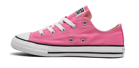 Converse pink low tops online