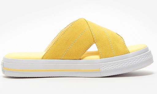 Converse slides yellow Clearance