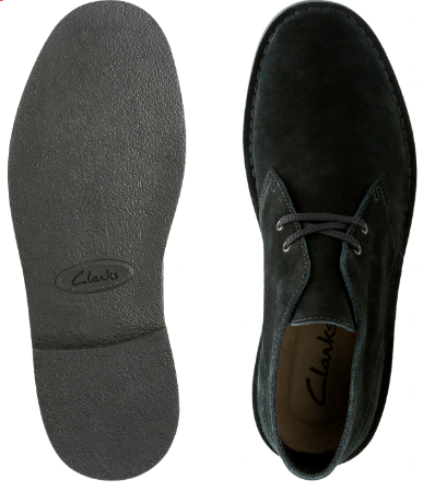 Clarks Bushacre 2 black suede diam noir Got Your Shoes