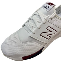 New Balance 247 Big Kids White/Burgundy Sneakers KL247T3G