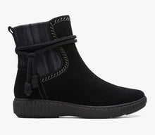 Caroline Lily Women's Slip On Boots Color Black Suede