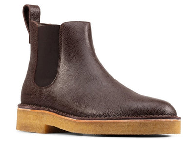Clarks Desert Chelsea2 Men's Chelsea Boots Color Brown Scotch Grain