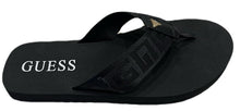 GUESS Black Huller Logo Thongs