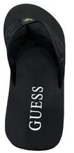 GUESS Black Huller Logo Thongs