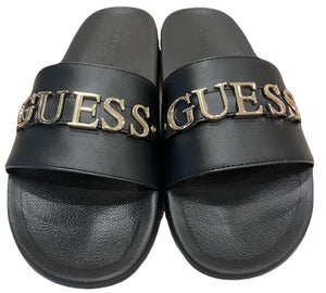 GUESS Ethow Men's Black Slides