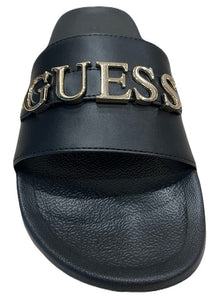 GUESS Ethow Men's Black Slides