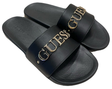 GUESS Ethow Men's Black Slides