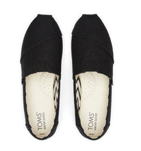 TOMS MENS CLASSIC BLACK ON BLACK CANVAS