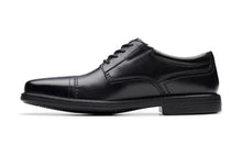 Clarks Clarkslite Cap Black Leather