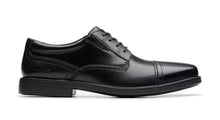 Clarks Clarkslite Cap Black Leather