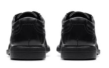 Clarks Clarkslite Cap Black Leather