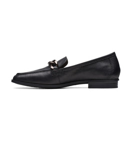 Clarks Sarafyna Iris Women's Slip On Shoes Color Black