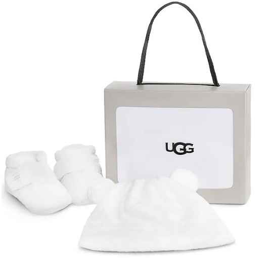 UGG Bixbee And Beanie Crib Shoes Gift Set (Infant) – Got