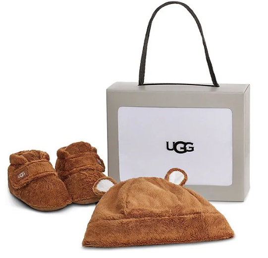 UGG Bixbee And Beanie Crib Shoes Gift Set Infant Got Your Shoes