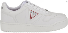 Guess White Low-Top Aveni Sneaker