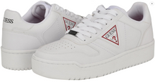 Guess White Low-Top Aveni Sneaker