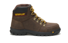 CAT Men's Caterpillar Outline Steel Toe Boot Color Seal Brown P90803