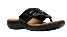 Clarks Women's Laurieann Palm Color Black Leather