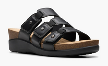 Clarks Women's Calenne Lily Color Black Leather