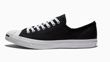 Converse jack purcell black canvas online
