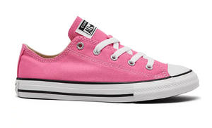 Converse Kids Pink Chuck Taylor All Star Low Top Shoes 3J238