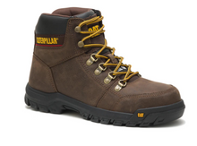 CAT Men's Caterpillar Outline Steel Toe Boot Color Seal Brown P90803