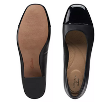 Clarks Women's Marilyn Day Color Black Leather