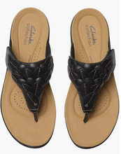 Clarks Women's Laurieann Palm Color Black Leather