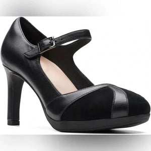 Clarks Ambyr Light Women's Heels Color Black Combi