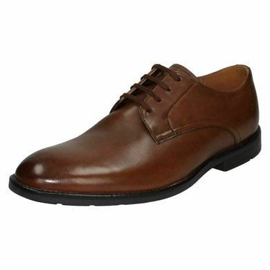 Clarks Ronnie Walk Men's Dress Shoes Color British Tan Leather