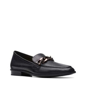 Clarks Sarafyna Iris Women's Slip On Shoes Color Black