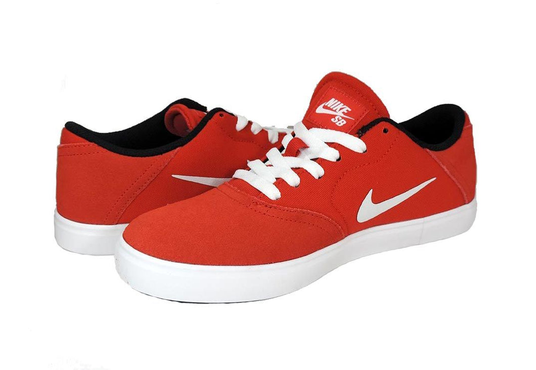 Nike SB Check Grade School Skateboarding Shoe Red / White / Black - Got Your Shoes