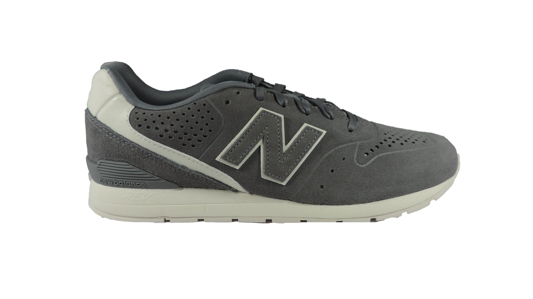 Grey New Balance 696 Revlite New Balance Men's 696 Sneakers