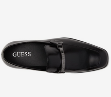 GUESS MENS HANDY BLACK LEATHER