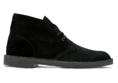 Clarks bushacre 2 black top leather